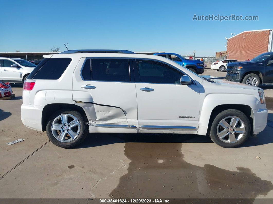 2017 Gmc Terrain Denali White vin: 2GKALREK4H6175465