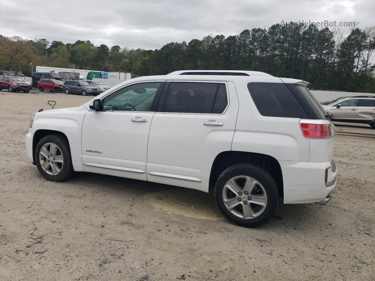 2017 Gmc Terrain Denali White vin: 2GKALREK6H6232118