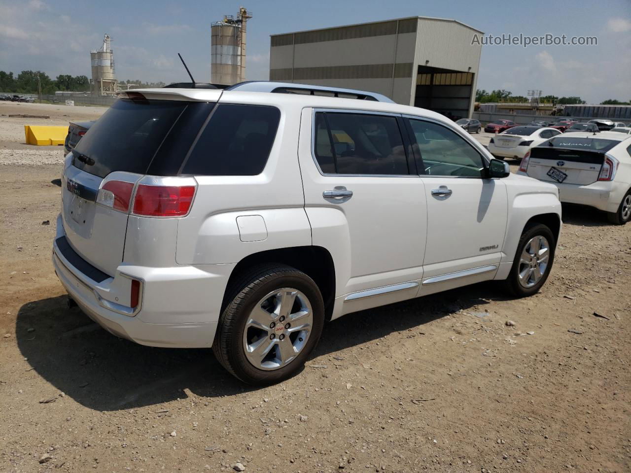 2016 Gmc Terrain Denali White vin: 2GKALREK7G6221515