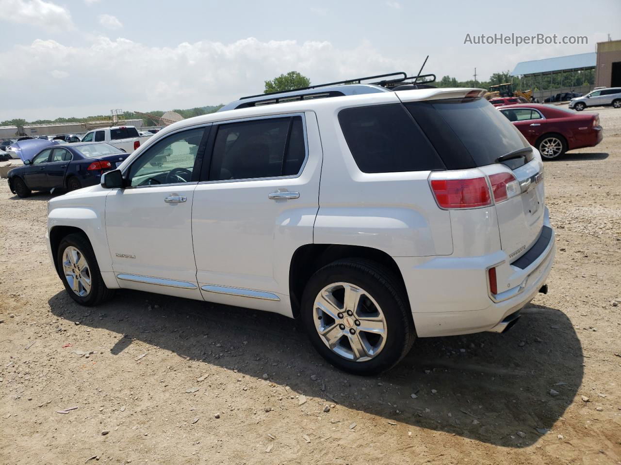 2016 Gmc Terrain Denali White vin: 2GKALREK7G6221515