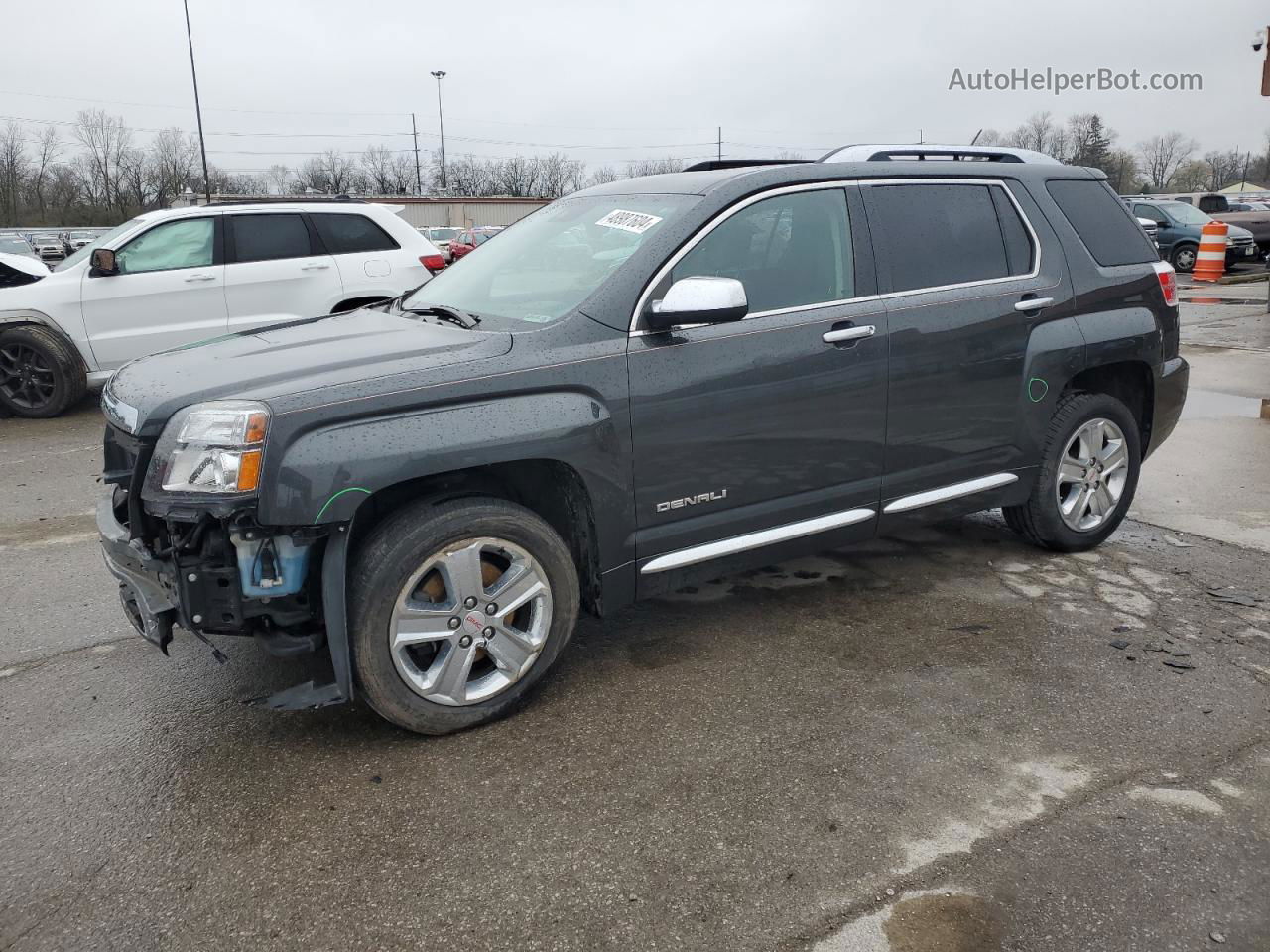 2017 Gmc Terrain Denali Gray vin: 2GKALREK7H6182524