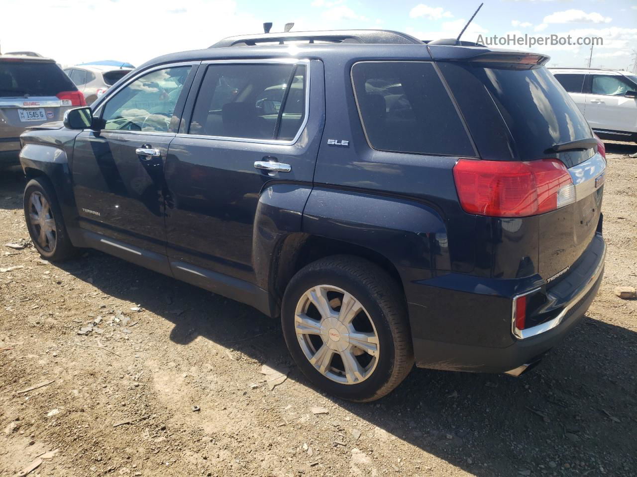 2016 Gmc Terrain Sle Blue vin: 2GKFLNE30G6101529