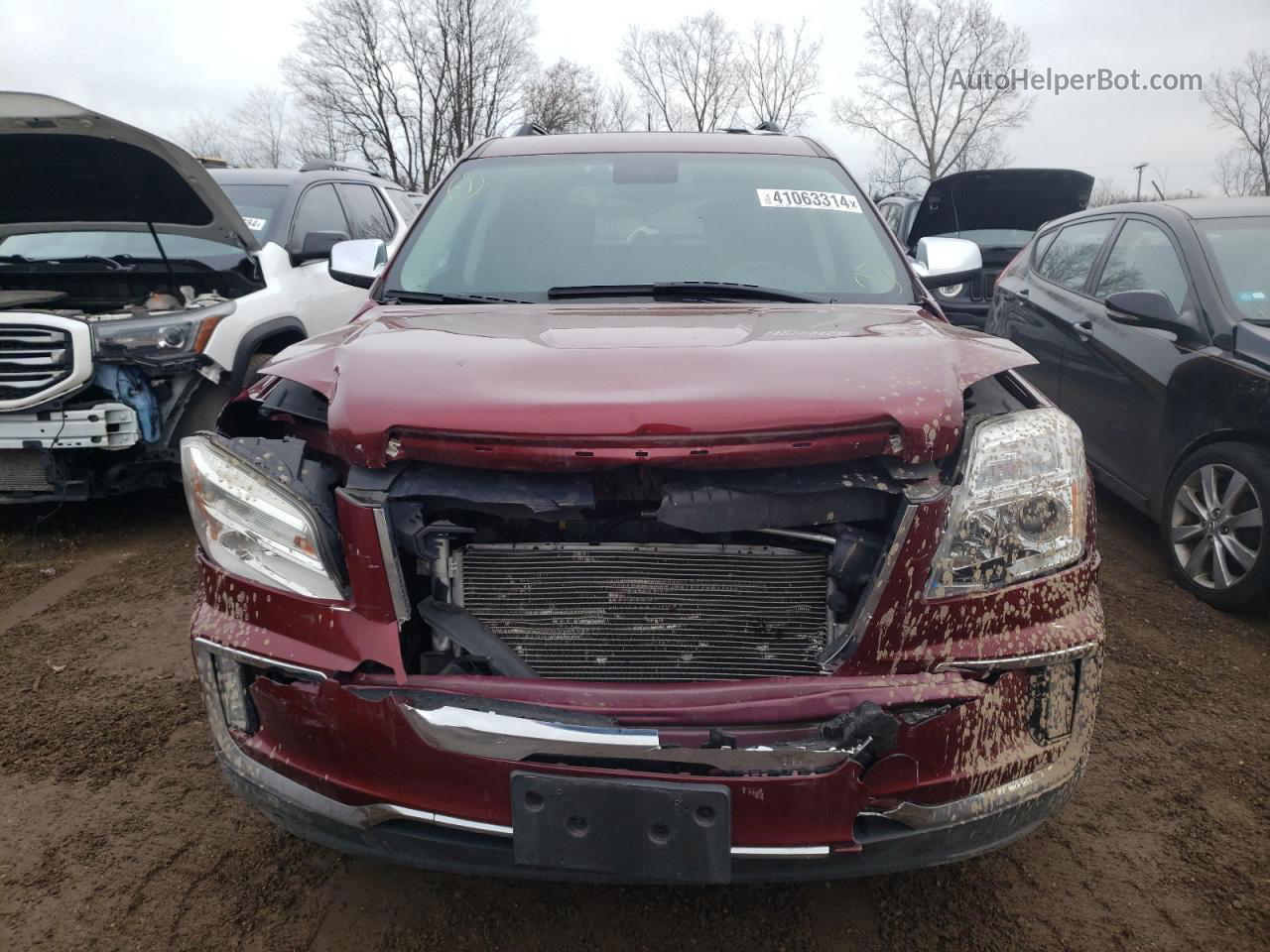 2016 Gmc Terrain Sle Бордовый vin: 2GKFLNE30G6324170