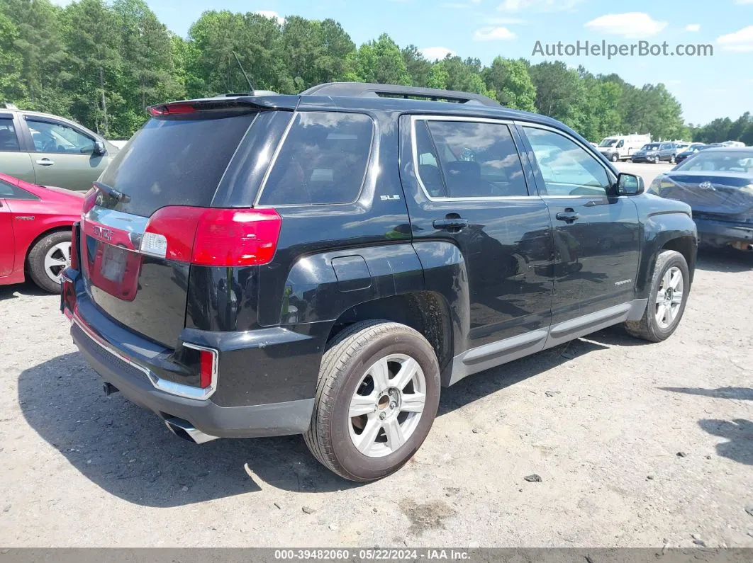 2016 Gmc Terrain Sle-2 Black vin: 2GKFLNE31G6101393