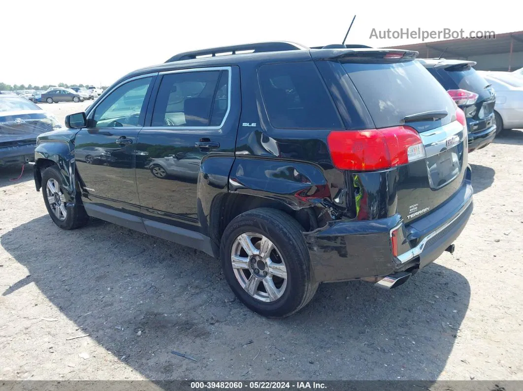 2016 Gmc Terrain Sle-2 Black vin: 2GKFLNE31G6101393