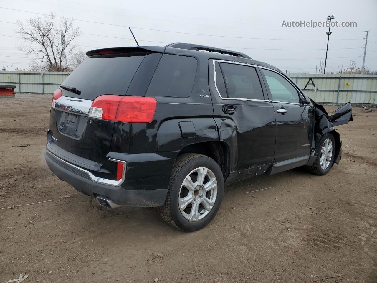 2016 Gmc Terrain Sle Black vin: 2GKFLNE32G6249567