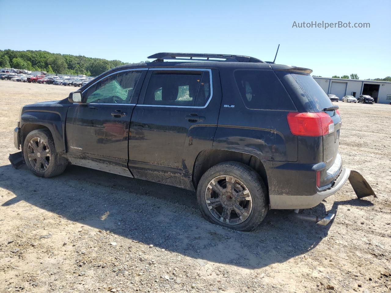 2017 Gmc Terrain Sle Black vin: 2GKFLNE32H6244127