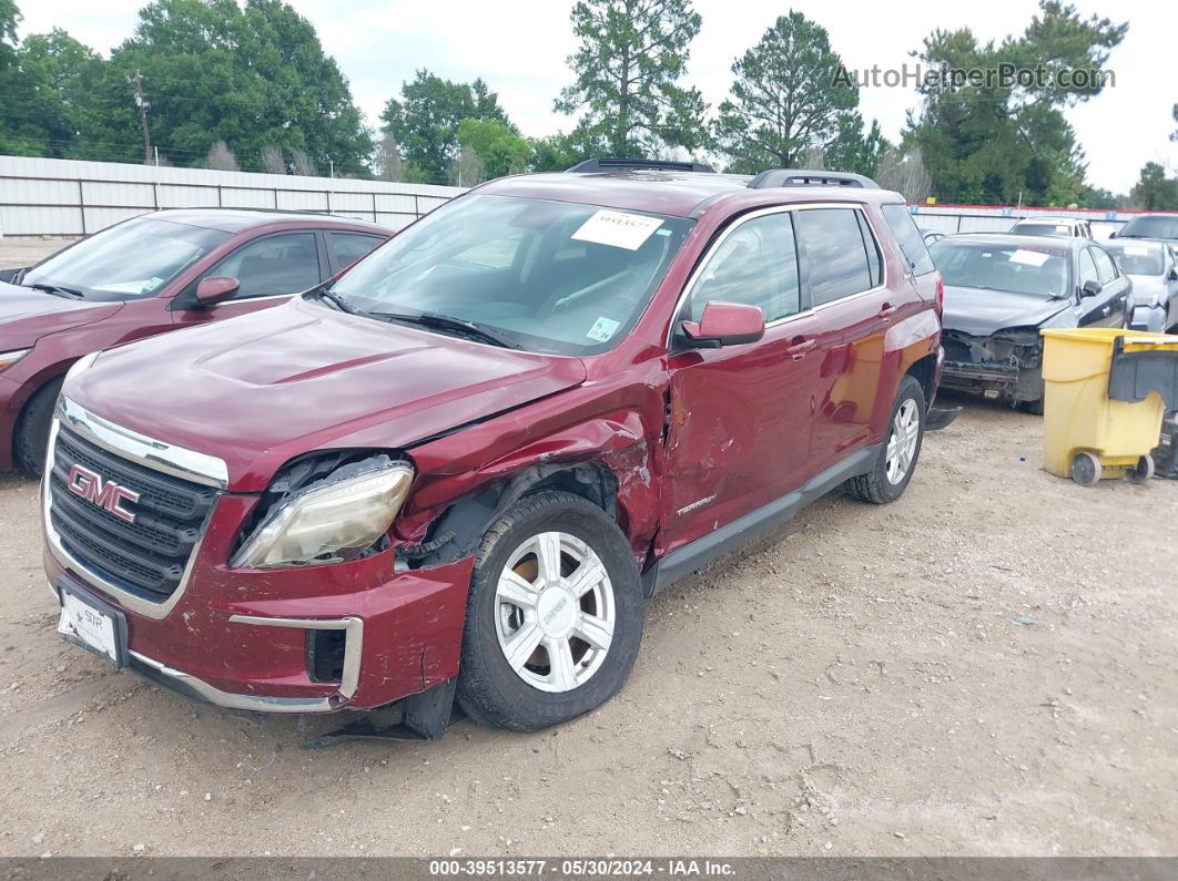 2016 Gmc Terrain Sle-2 Red vin: 2GKFLNE33G6304771