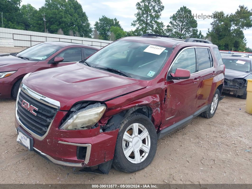 2016 Gmc Terrain Sle-2 Red vin: 2GKFLNE33G6304771