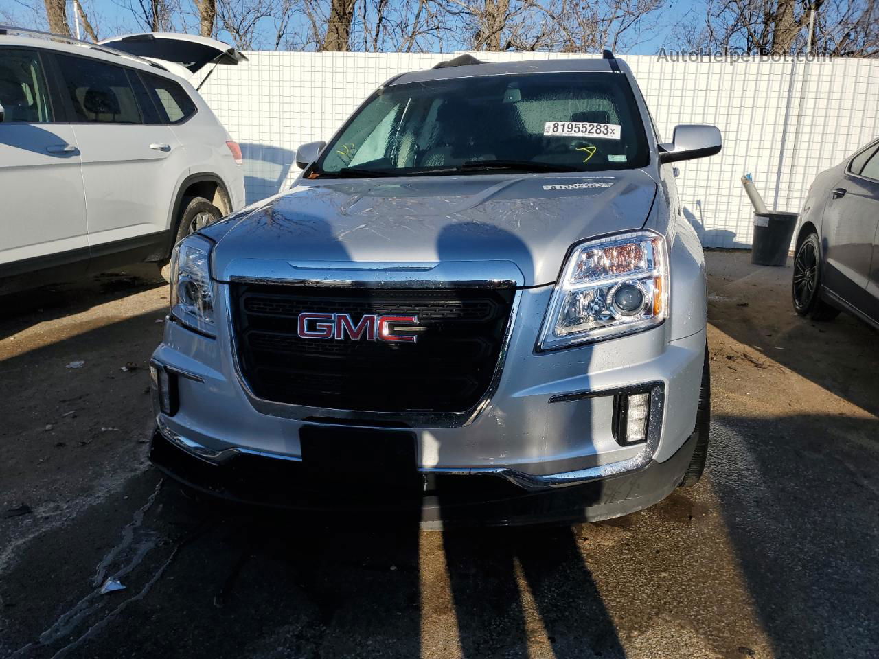 2017 Gmc Terrain Sle Silver vin: 2GKFLNE33H6277430