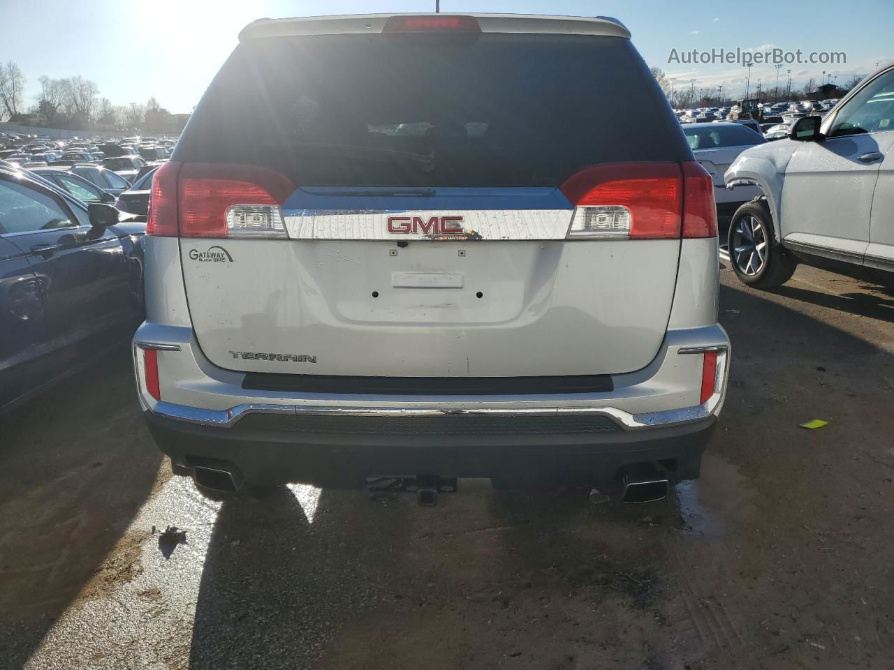 2017 Gmc Terrain Sle Серебряный vin: 2GKFLNE33H6277430