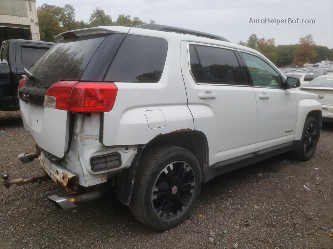 2017 Gmc Terrain Sle White vin: 2GKFLNE33H6294616