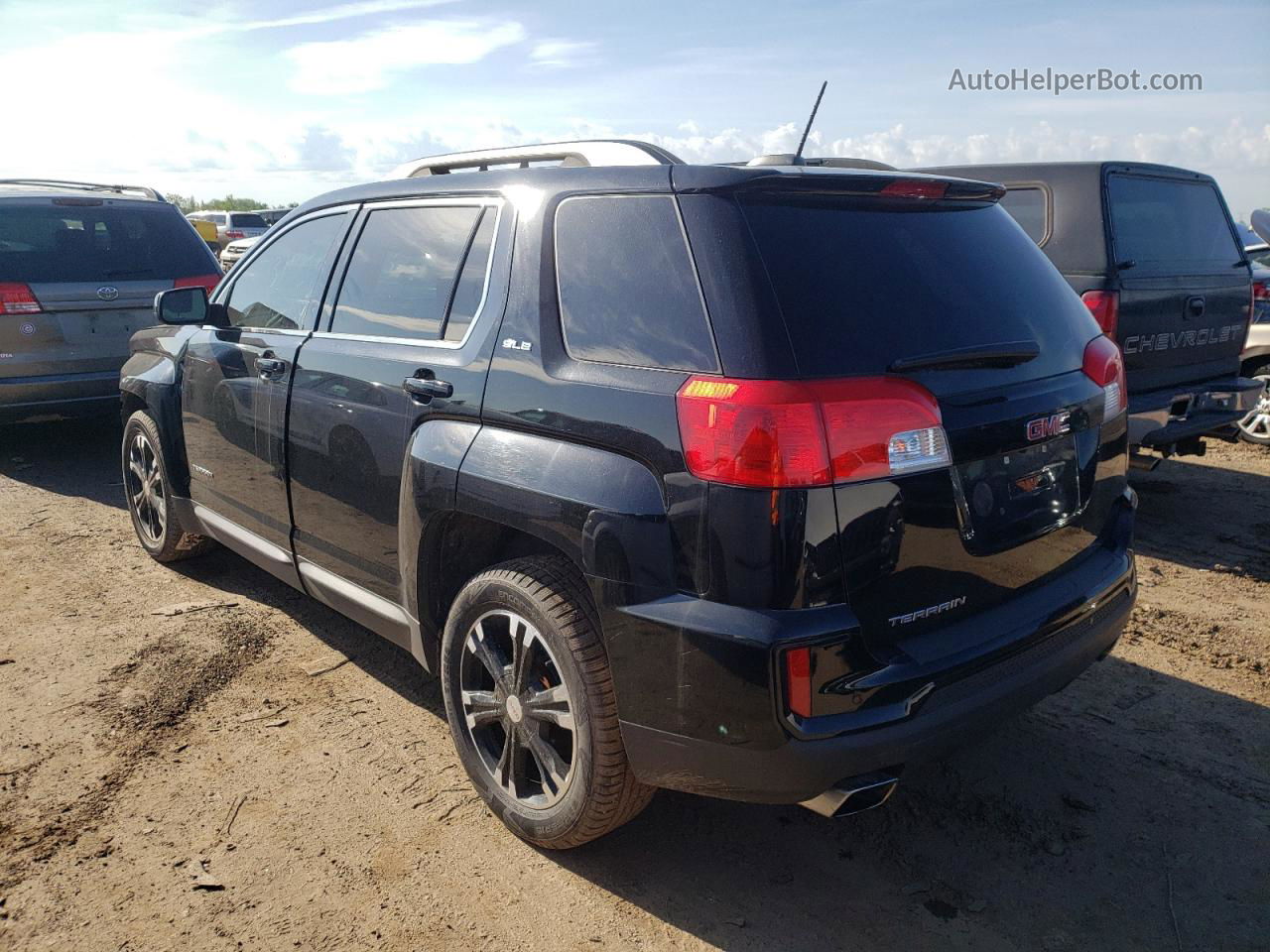 2017 Gmc Terrain Sle Black vin: 2GKFLNE34H6162237