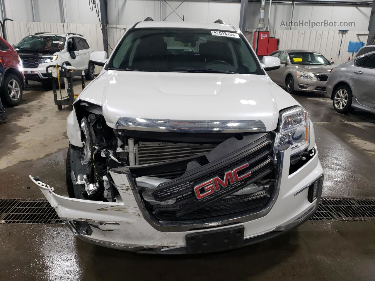 2016 Gmc Terrain Sle Белый vin: 2GKFLNE36G6118903