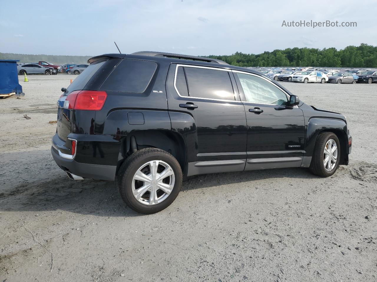 2017 Gmc Terrain Sle Black vin: 2GKFLNE37H6183423