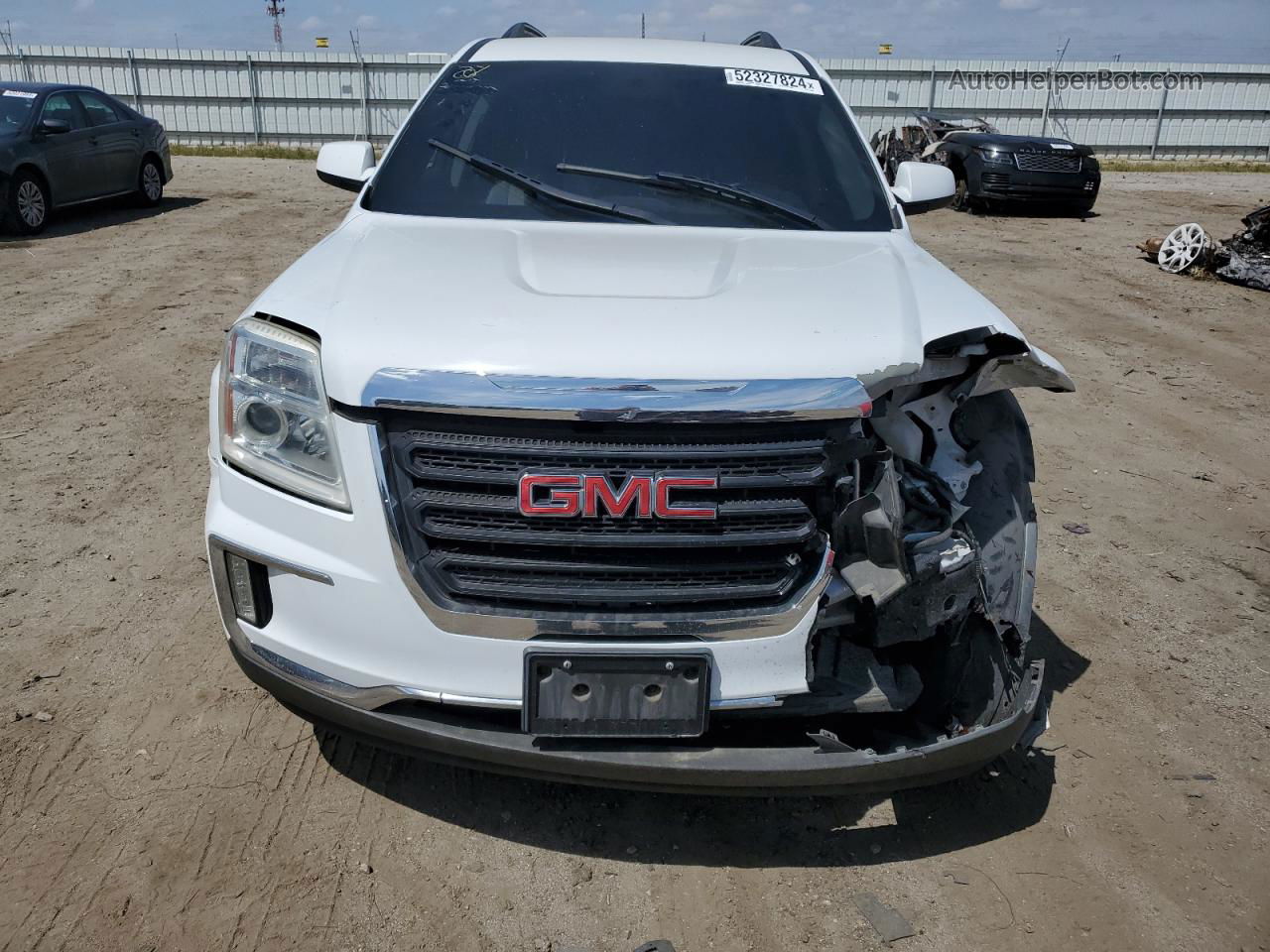 2016 Gmc Terrain Sle White vin: 2GKFLNE39G6219563