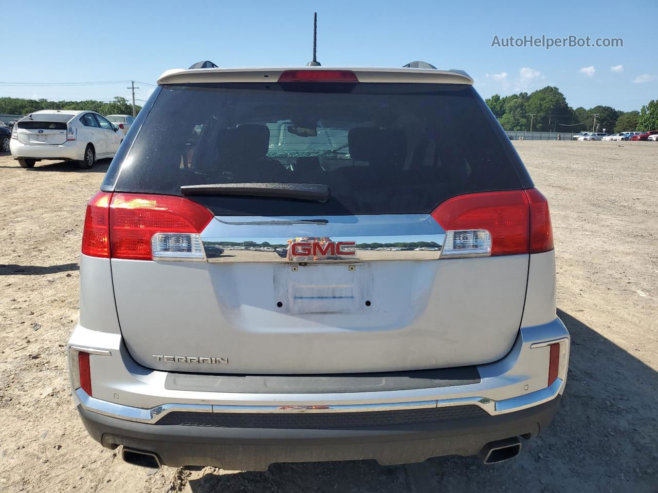 2017 Gmc Terrain Sle Silver vin: 2GKFLNE3XH6168785