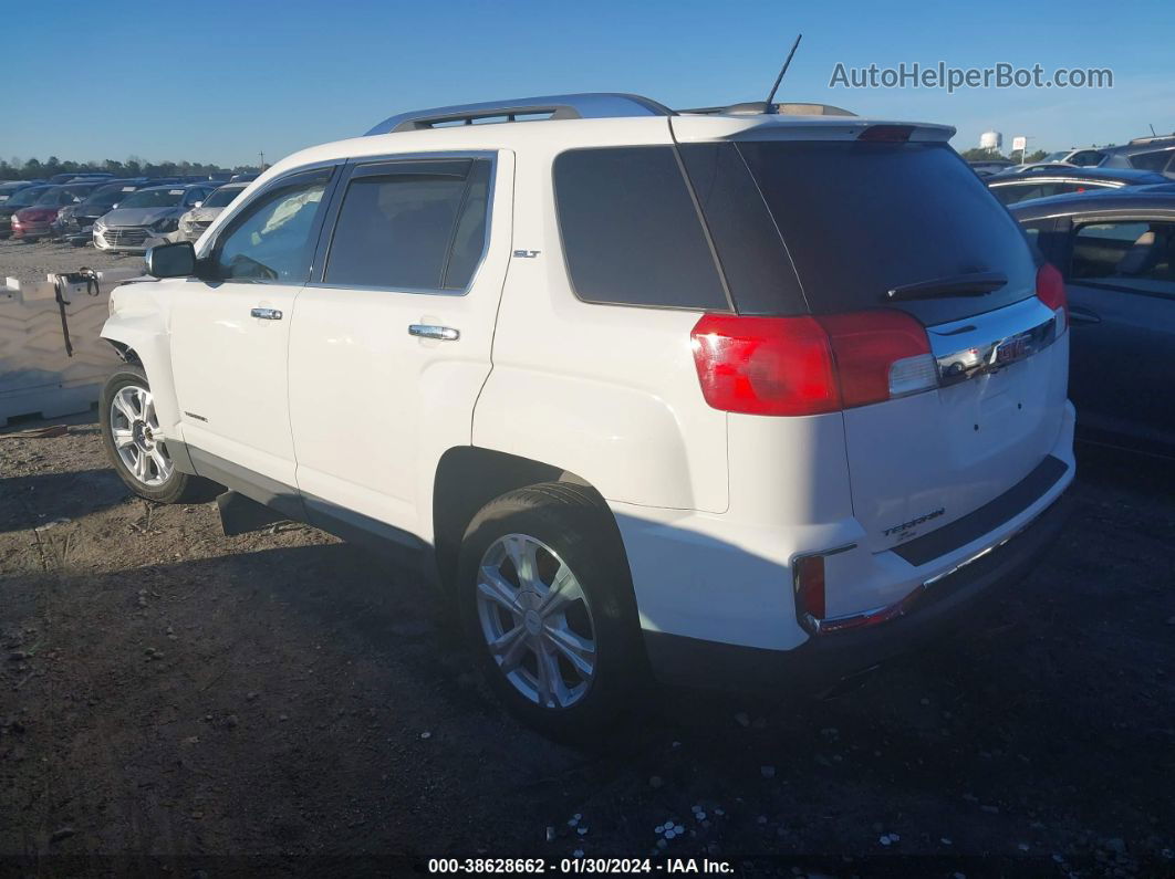 2016 Gmc Terrain Slt White vin: 2GKFLPE31G6164778