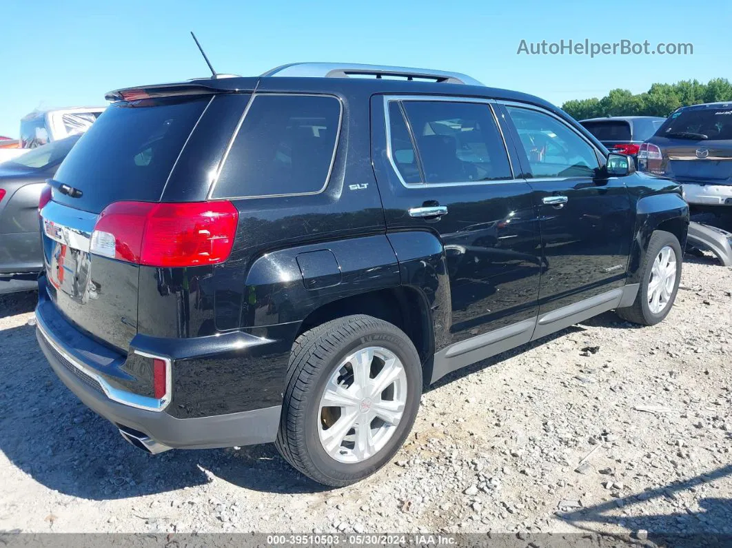 2017 Gmc Terrain Slt Черный vin: 2GKFLPE31H6261321