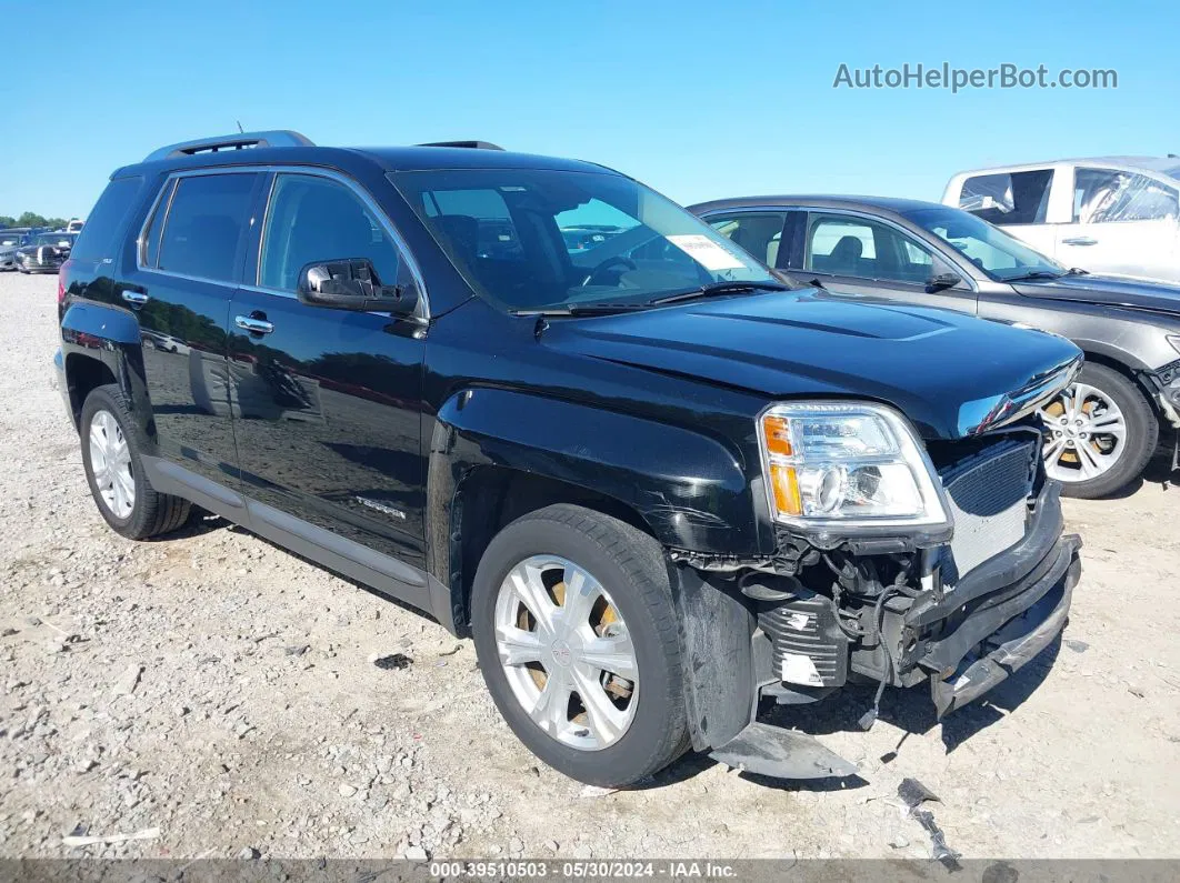 2017 Gmc Terrain Slt Черный vin: 2GKFLPE31H6261321