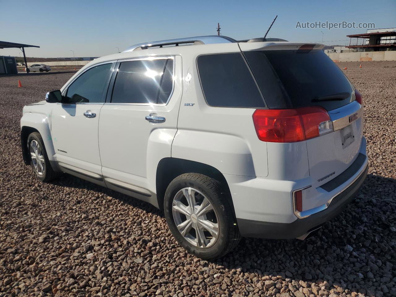 2016 Gmc Terrain Slt White vin: 2GKFLPE32G6141302