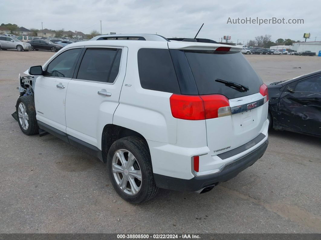 2016 Gmc Terrain Slt White vin: 2GKFLPE32G6228097