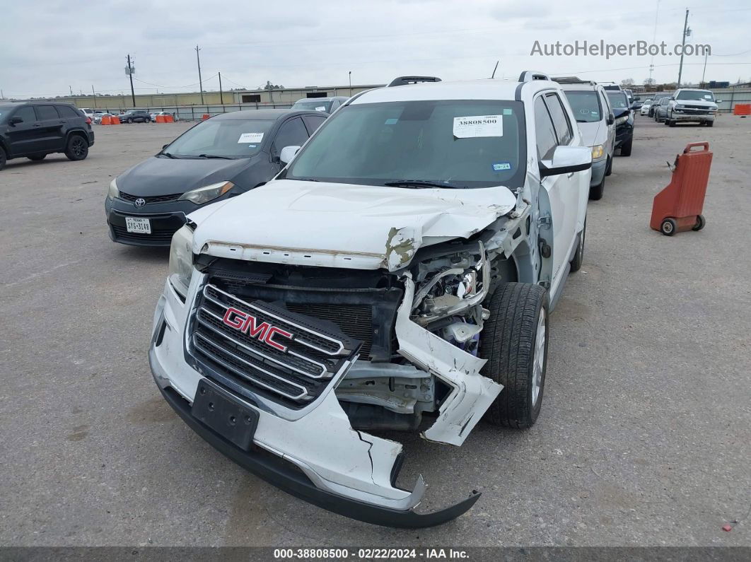 2016 Gmc Terrain Slt White vin: 2GKFLPE32G6228097