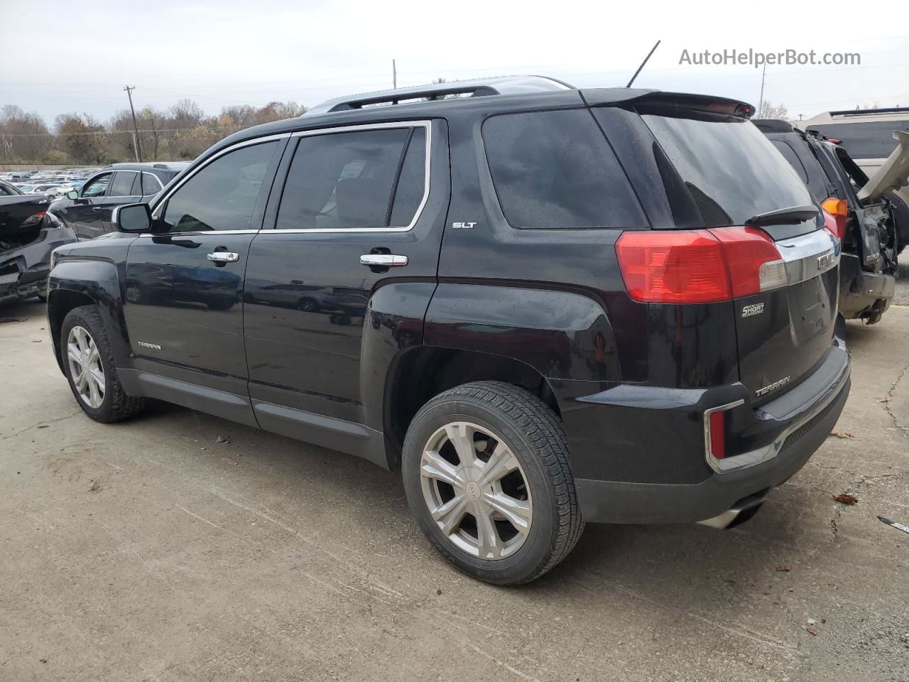 2016 Gmc Terrain Slt Черный vin: 2GKFLPE32G6249080