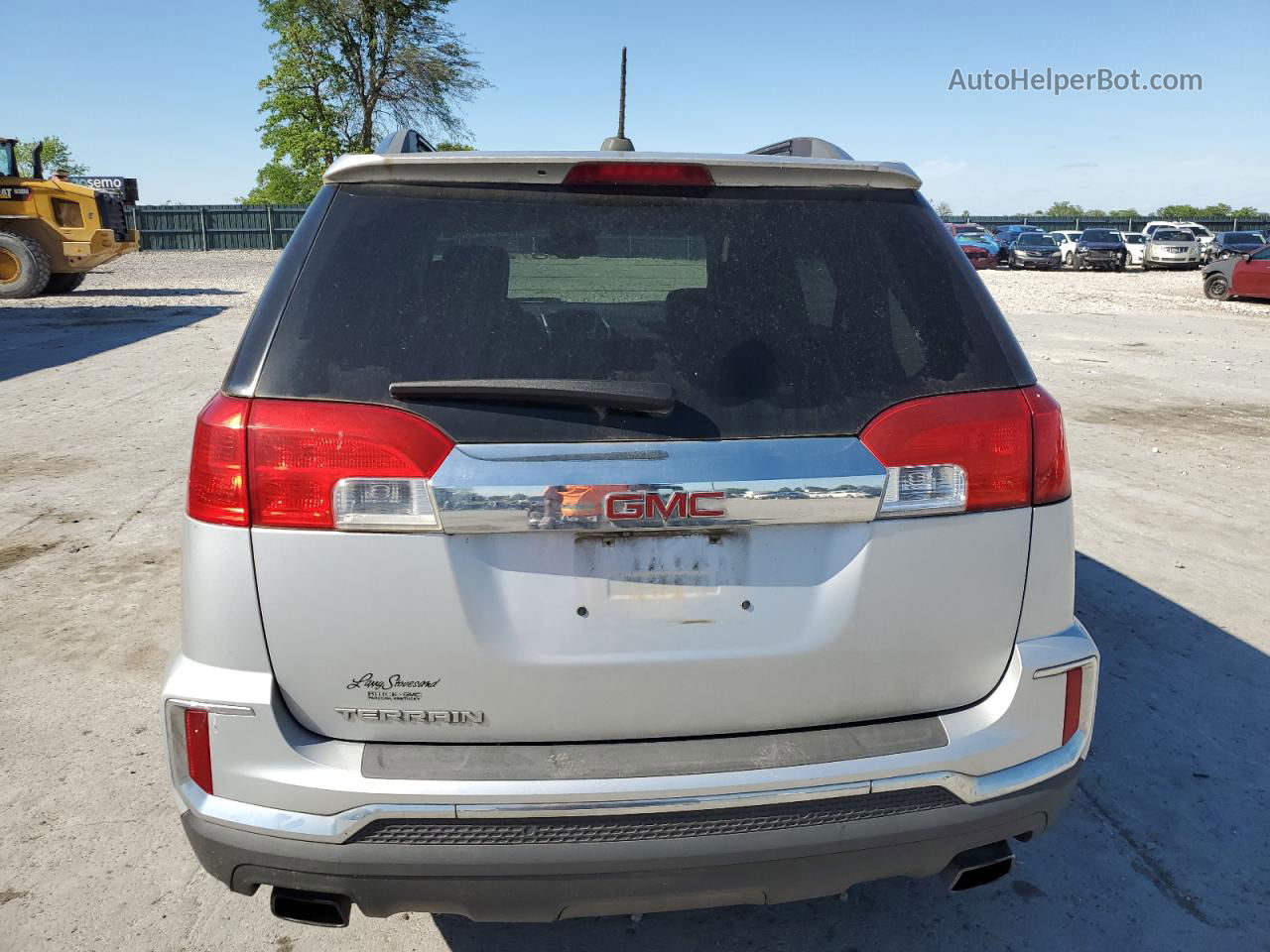 2016 Gmc Terrain Slt Silver vin: 2GKFLPE33G6143799