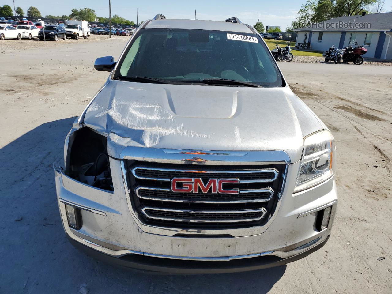 2016 Gmc Terrain Slt Silver vin: 2GKFLPE33G6143799