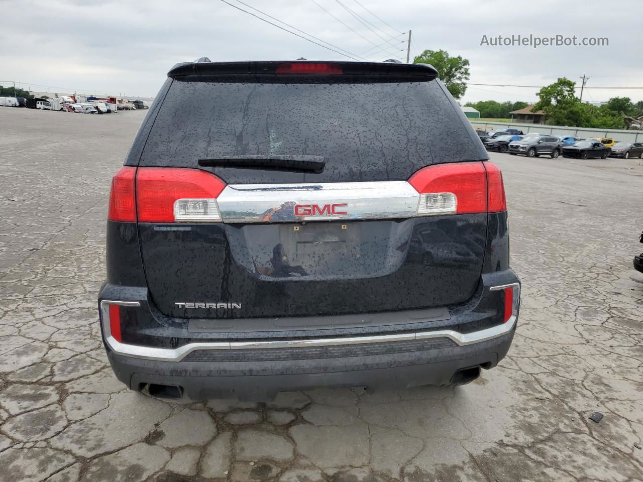 2016 Gmc Terrain Slt Black vin: 2GKFLPE35G6130374