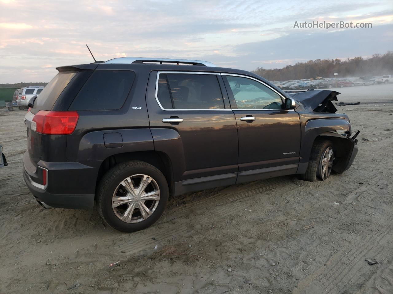 2016 Gmc Terrain Slt Charcoal vin: 2GKFLPE35G6267587