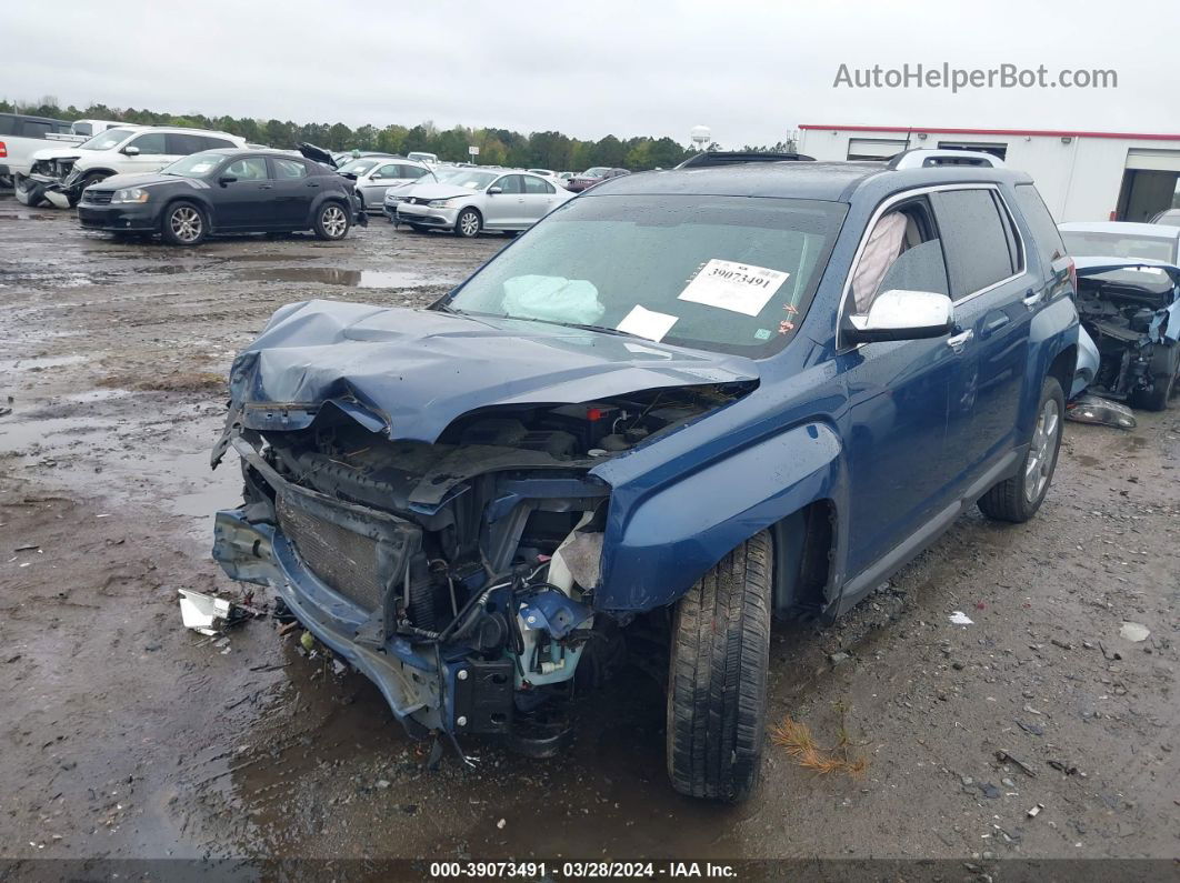 2016 Gmc Terrain Slt Синий vin: 2GKFLPE36G6197193