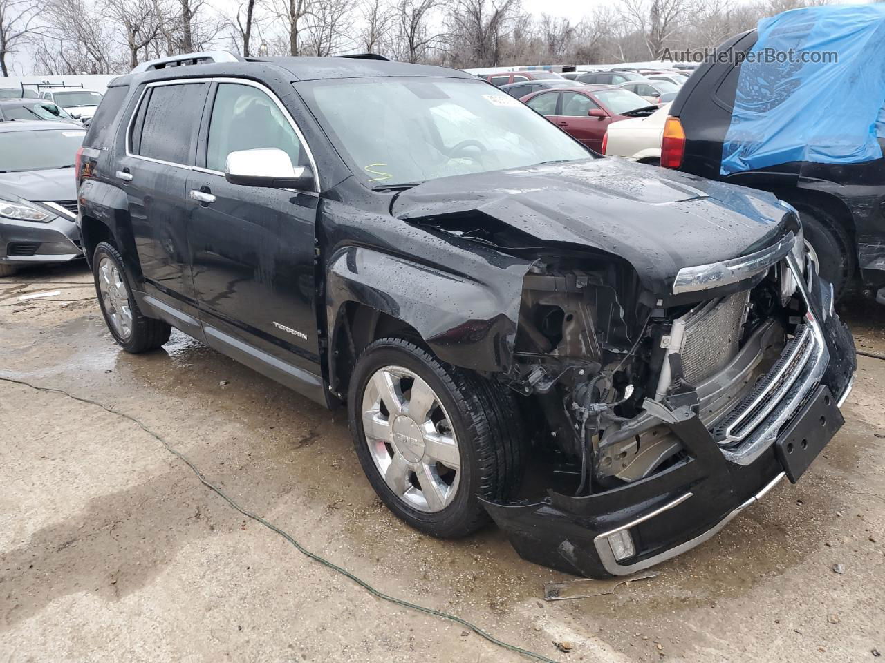 2016 Gmc Terrain Slt Black vin: 2GKFLPE36G6302587