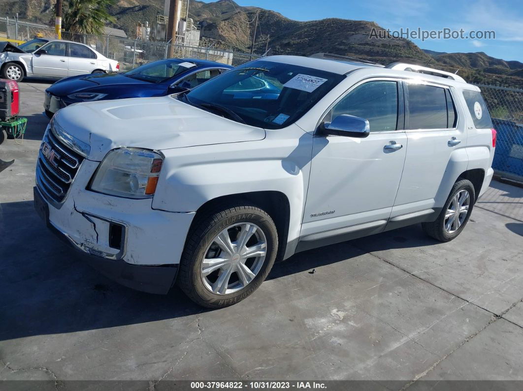 2016 Gmc Terrain Slt White vin: 2GKFLPE37G6271432