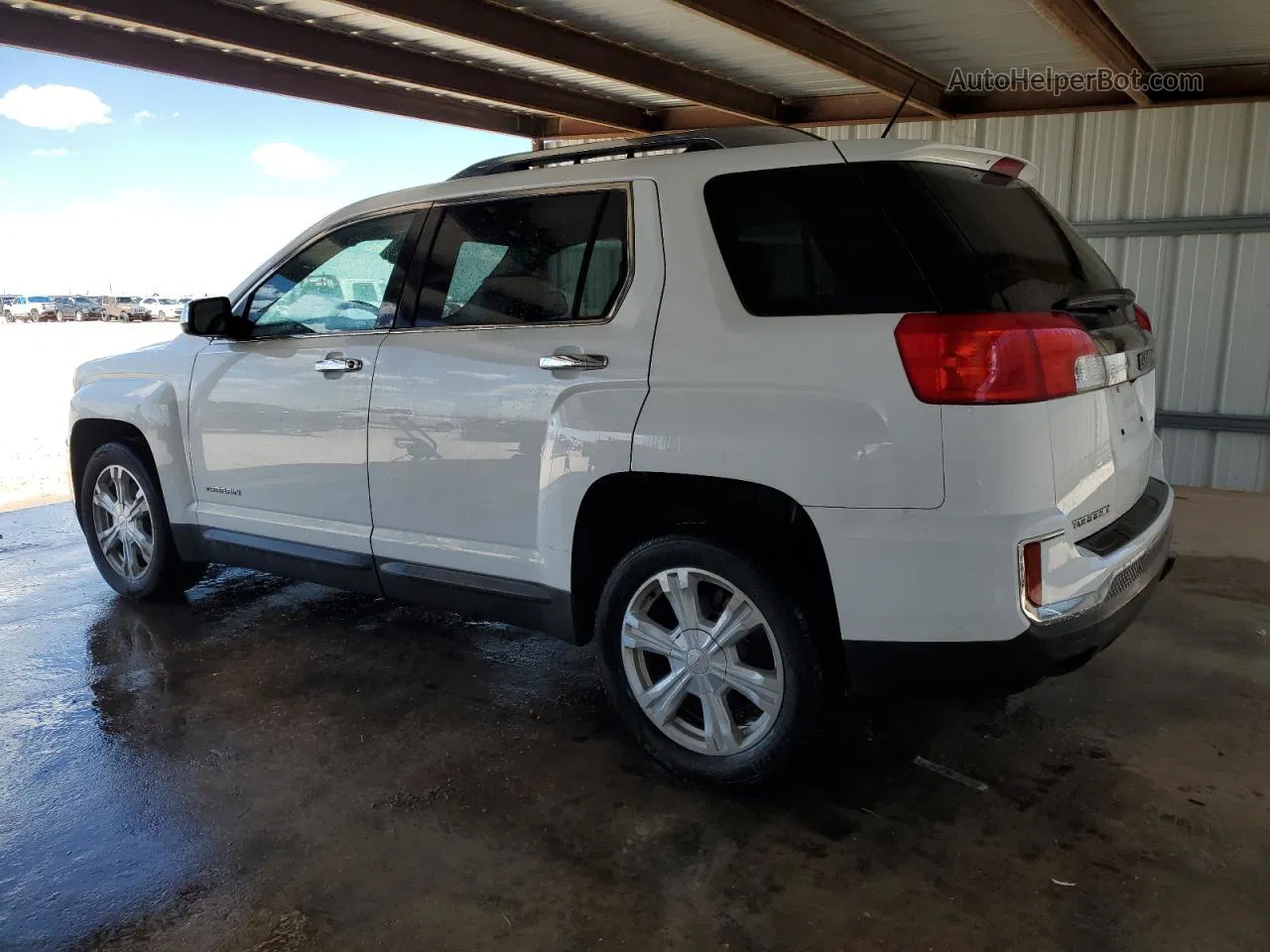 2016 Gmc Terrain Slt White vin: 2GKFLPE38G6265249