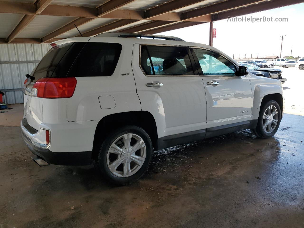 2016 Gmc Terrain Slt White vin: 2GKFLPE38G6265249