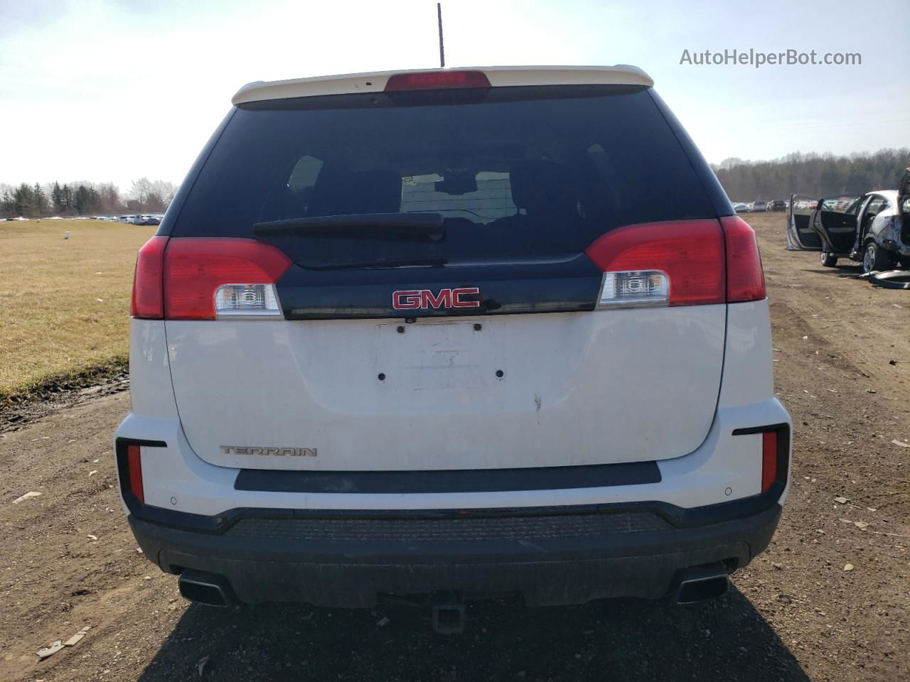 2017 Gmc Terrain Slt White vin: 2GKFLPE38H6206316