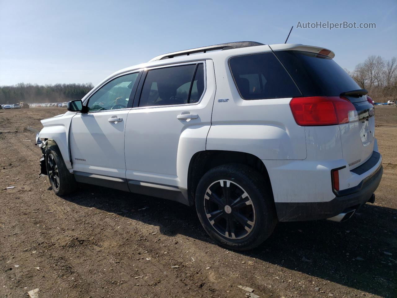 2017 Gmc Terrain Slt White vin: 2GKFLPE38H6206316