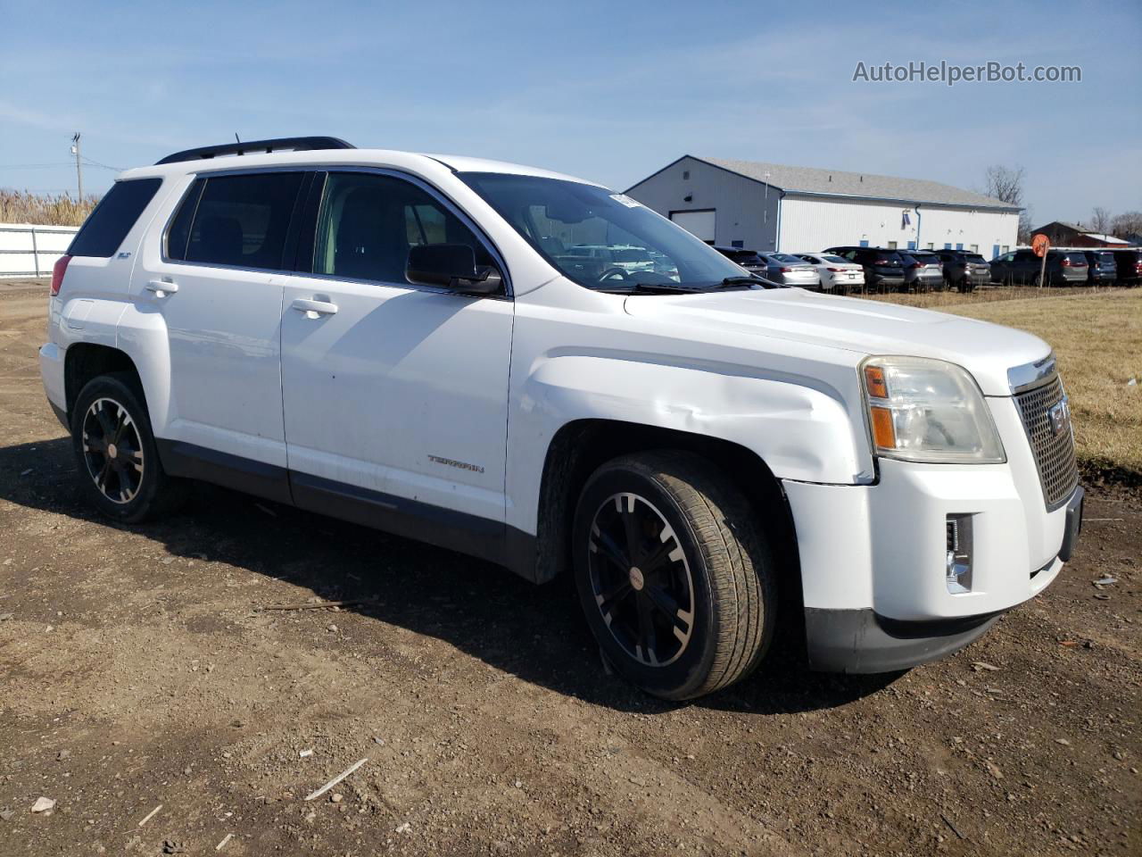 2017 Gmc Terrain Slt White vin: 2GKFLPE38H6206316