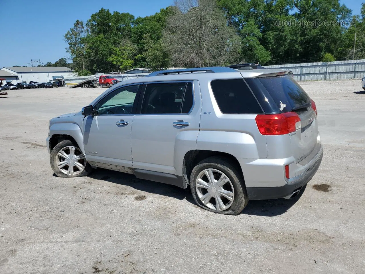 2017 Gmc Terrain Slt Silver vin: 2GKFLPE38H6209295