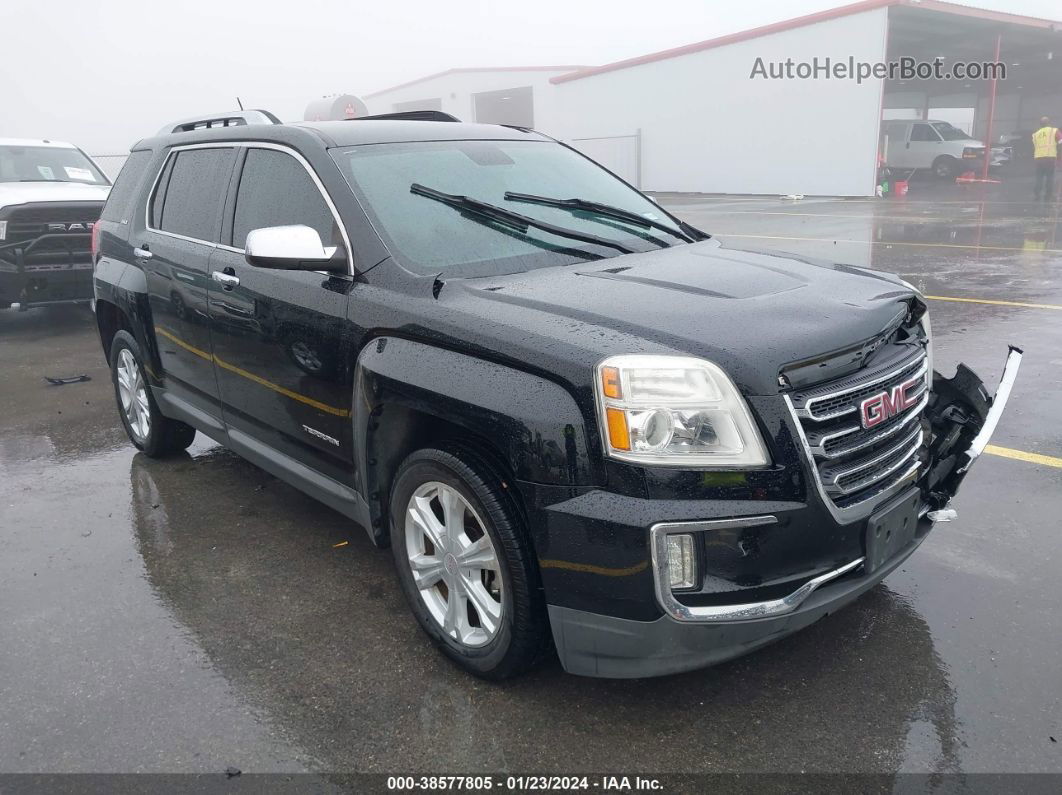 2016 Gmc Terrain Slt Черный vin: 2GKFLPE39G6124724