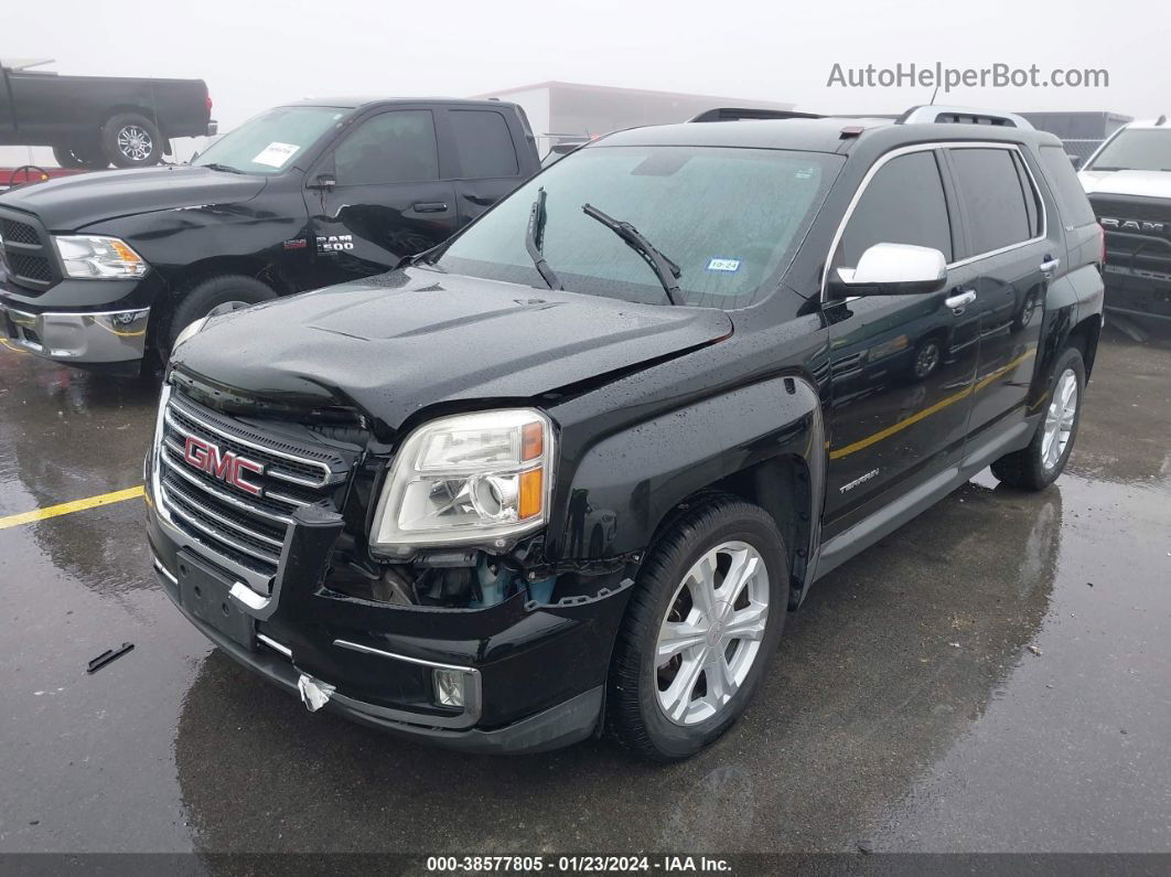 2016 Gmc Terrain Slt Черный vin: 2GKFLPE39G6124724