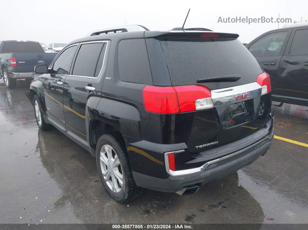 2016 Gmc Terrain Slt Черный vin: 2GKFLPE39G6124724