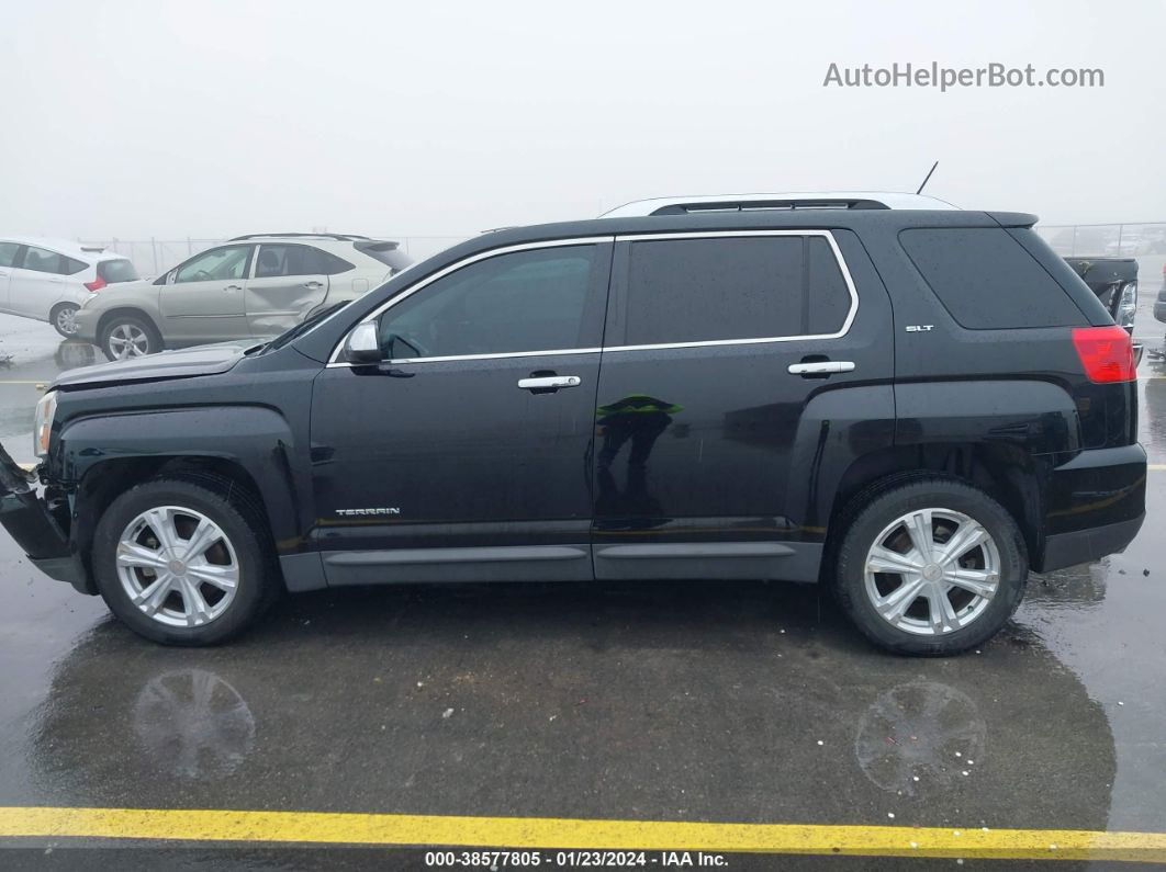 2016 Gmc Terrain Slt Черный vin: 2GKFLPE39G6124724