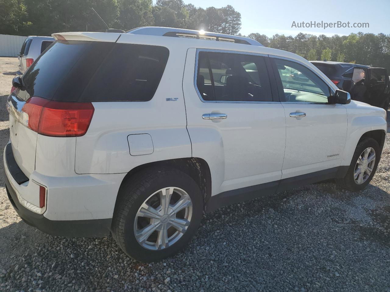 2016 Gmc Terrain Slt White vin: 2GKFLPE39G6134556