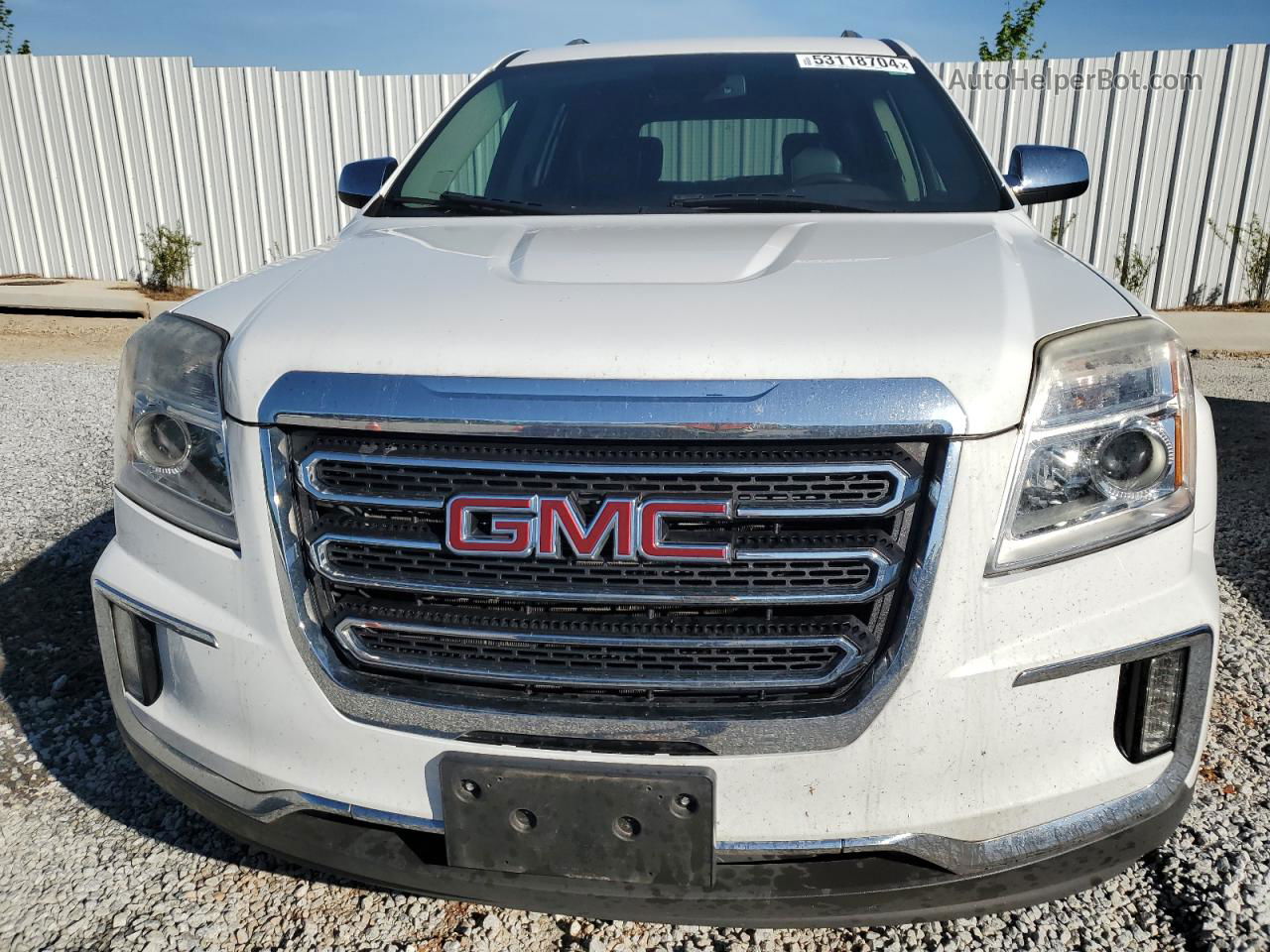 2016 Gmc Terrain Slt White vin: 2GKFLPE39G6134556