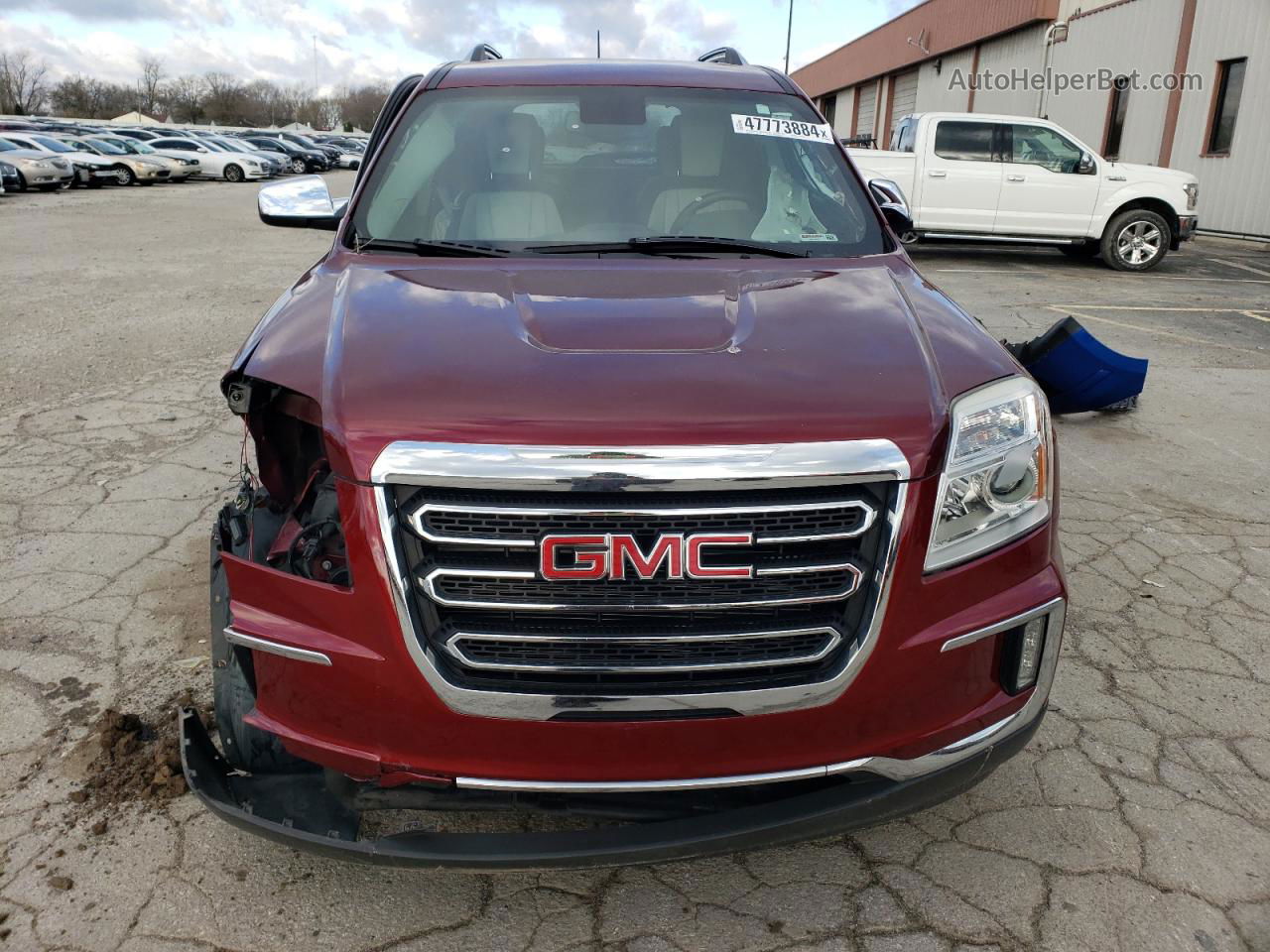 2016 Gmc Terrain Slt Темно-бордовый vin: 2GKFLPE39G6227013