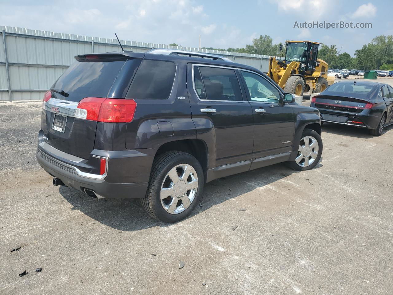 2016 Gmc Terrain Slt Charcoal vin: 2GKFLPE39G6298907