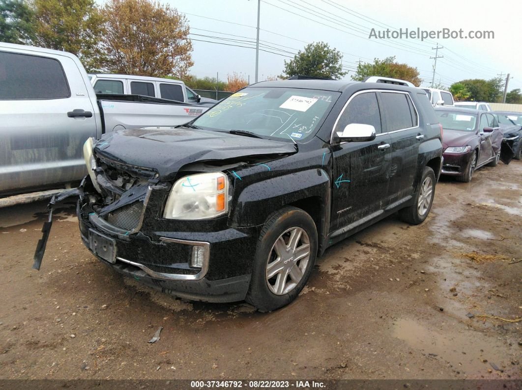 2016 Gmc Terrain Slt Черный vin: 2GKFLPE3XG6124165